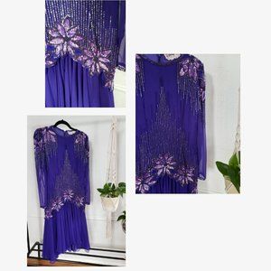 Vintage Beaded Dress